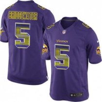 Nike Vikings -5 Teddy Bridgewater Purple Team Color Stitched NFL Limited Strobe Jersey Nike Vikings -5 Teddy Bridgewater Purple Team Color Stitched NFL Limited Strobe Jersey