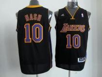 Los Angeles Lakers -10 Steve Nash Black Purple NO Stitched NBA Jersey Los Angeles Lakers -10 Steve Nash Black Purple NO Stitched NBA Jersey