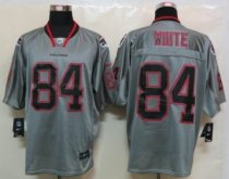 New Nike Atlanta Falcons 84 White Lights Out Grey Elite Jersey New Nike Atlanta Falcons 84 White Lights Out Grey Elite Jersey
