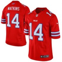 Nike Buffalo Bills -14 Sammy Watkins Red Stitched NFL Elite Rush Jersey Nike Buffalo Bills -14 Sammy Watkins Red Stitched NFL Elite Rush Jersey
