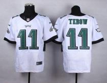 Nike Philadelphia Eagles #11 Tim Tebow White Men's Stitched NFL New Elite Jersey Nike Philadelphia Eagles #11 Tim Tebow White Men's Stitched NFL New Elite Jersey