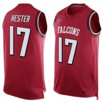Nike Atlanta Falcons 17 Devin Hester Red Team Color Stitched NFL Limited Tank Top Jersey Nike Atlanta Falcons 17 Devin Hester Red Team Color Stitched NFL Limited Tank Top Jersey