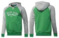 Toronto Blue Jays Pullover Hoodie Green Grey