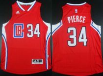Los Angeles Clippers -34 Paul Pierce Red Stitched NBA Jersey Los Angeles Clippers -34 Paul Pierce Red Stitched NBA Jersey