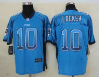 2013 NEW Nike Tennessee Titans 10 Locker Drift Fashion Blue Elite Jerseys
