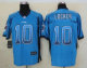 2013 NEW Nike Tennessee Titans 10 Locker Drift Fashion Blue Elite Jerseys