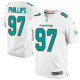 Nike Miami Dolphins -97 Jordan Phillips White Stitched NFL New Elite Jersey