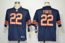 Nike Bears -22 Matt Forte Navy Blue 1940s Throwback Stitched NFL Game Jersey Nike Bears -22 Matt Forte Navy Blue 1940s Throwback Stitched NFL Game Jersey