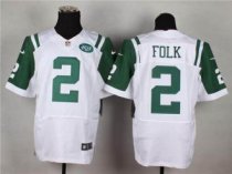 Nike Jets -2 Nick Folk White NFL Elite Jersey Nike Jets -2 Nick Folk White NFL Elite Jersey