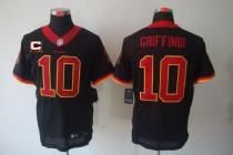 Nike Washington Redskins -10 Robert Griffin III Black With C Patch Men's Stitched NFL Elite Jersey Nike Washington Redskins -10 Robert Griffin III Black With C Patch Men's Stitched NFL Elite Jersey