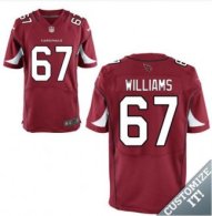 Nike Arizona Cardinals -67 Williams Jersey Red Elite Home Jersey