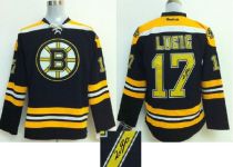 Boston Bruins -17 Milan Lucic Black Autographed Stitched NHL Jersey Boston Bruins -17 Milan Lucic Black Autographed Stitched NHL Jersey
