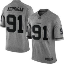 Nike Washington Redskins -91 Ryan Kerrigan Gray Stitched NFL Limited Gridiron Gray Jersey Nike Washington Redskins -91 Ryan Kerrigan Gray Stitched NFL Limited Gridiron Gray Jersey