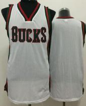 Milwaukee Bucks Blank White Revolution 30 Stitched NBA Jersey Milwaukee Bucks Blank White Revolution 30 Stitched NBA Jersey