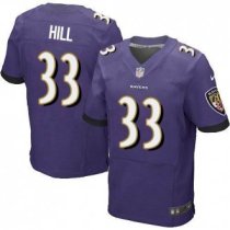 Nike Baltimore Ravens -33 Will Hill Purple Team Color Stitched NFL New Elite Jersey Nike Baltimore Ravens -33 Will Hill Purple Team Color Stitched NFL New Elite Jersey