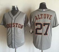 Houston Astros #27 Jose Altuve Grey New Cool Base Stitched MLB Jersey Houston Astros #27 Jose Altuve Grey New Cool Base Stitched MLB Jersey