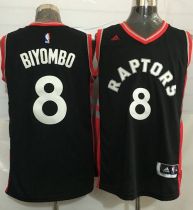 Toronto Raptors -8 Bismack Biyombo Black Stitched NBA Jersey Toronto Raptors -8 Bismack Biyombo Black Stitched NBA Jersey