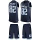 Titans -82 Delanie Walker Navy Blue Alternate Stitched NFL Limited Tank Top Suit Jersey
