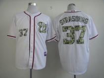 Washington Nationals #37 Stephen Strasburg White USMC Cool Base Stitched MLB Jersey Washington Nationals #37 Stephen Strasburg White USMC Cool Base Stitched MLB Jersey