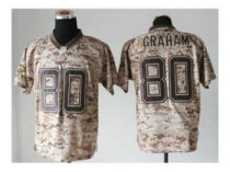 NEW jerseys new orleans saints -80 graham camo(2013 new Elite)(USMC)