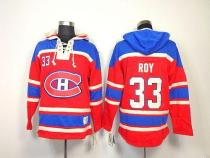 Montreal Canadiens -33 Patrick Roy Red Sawyer Hooded Sweatshirt Stitched NHL Jersey Montreal Canadiens -33 Patrick Roy Red Sawyer Hooded Sweatshirt Stitched NHL Jersey