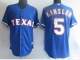 Texas Rangers #5 Ian Kinsler Stitched Blue MLB Jersey
