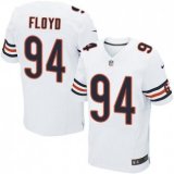 Nike Bears -94 Leonard Floyd White Stitched NFL Elite Jersey
