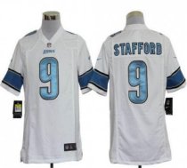 Nike Lions -9 Matthew Stafford White Stitched NFL Game Jersey Nike Lions -9 Matthew Stafford White Stitched NFL Game Jersey