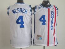 Sacramento Kings -4 Chris Webber White Throwback Stitched NBA Jersey Sacramento Kings -4 Chris Webber White Throwback Stitched NBA Jersey