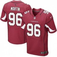 Nike Arizona Cardinals -96 Martin Jersey Red Elite Home Jersey