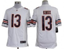 Nike Bears -13 Johnny Knox White Stitched NFL Limited Jersey Nike Bears -13 Johnny Knox White Stitched NFL Limited Jersey