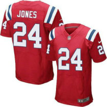 Nike Patriots -24 Cyrus Jones Red Alternate Stitched NFL Elite Jersey Nike Patriots -24 Cyrus Jones Red Alternate Stitched NFL Elite Jersey