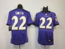 Nike Ravens -22 Jimmy Smith Purple Team Color With Art Patch Stitched NFL Elite Jersey Nike Ravens -22 Jimmy Smith Purple Team Color With Art Patch Stitched NFL Elite Jersey