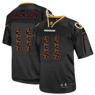 Nike Washington Redskins -11 DeSean Jackson New Lights Out Black Men's Stitched NFL Elite Jersey