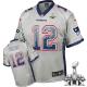 Nike New England Patriots -12 Tom Brady Grey Super Bowl XLIX Mens Stitched NFL Elite Drift Fashion J