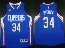Los Angeles Clippers -34 Paul Pierce Blue Stitched NBA Jersey Los Angeles Clippers -34 Paul Pierce Blue Stitched NBA Jersey