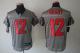 Nike New England Patriots -12 Tom Brady Grey Shadow Mens Stitched NFL Elite Jersey