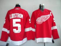 Detroit Red Wings -5 Nicklas Lidstrom Stitched Red NHL Jersey Detroit Red Wings -5 Nicklas Lidstrom Stitched Red NHL Jersey