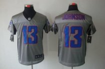 Nike Bills -13 Steve Johnson Grey Shadow Stitched NFL Elite Jersey Nike Bills -13 Steve Johnson Grey Shadow Stitched NFL Elite Jersey