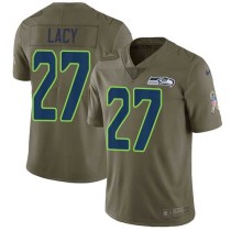 Nike Seahawks -27 Eddie Lacy Olive Stitched NFL Limited 2017 Salute to Service Jersey Nike Seahawks -27 Eddie Lacy Olive Stitched NFL Limited 2017 Salute to Service Jersey