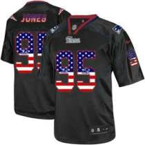 Nike New England Patriots -95 Chandler Jones Black NFL Elite USA Flag Fashion Jersey Nike New England Patriots -95 Chandler Jones Black NFL Elite USA Flag Fashion Jersey