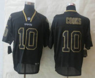 New Nike New Orleans Saints 10 Cooks Lights Out Black Elite Jerseys