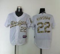 Los Angeles Dodgers -22 Clayton Kershaw White USMC Cool Base Stitched MLB Jersey Los Angeles Dodgers -22 Clayton Kershaw White USMC Cool Base Stitched MLB Jersey