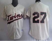Minnesota Twins -27 J J Hardy Stitched Cream MLB Jersey Minnesota Twins -27 J J Hardy Stitched Cream MLB Jersey