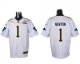 Nike Carolina Panthers -1 Cam Newton White 2016 Pro Bowl Stitched NFL Elite Jersey