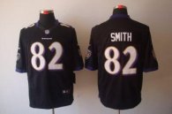 Nike Ravens -82 Torrey Smith Black Alternate Men Stitched NFL Limited Jersey