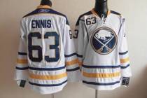 Buffalo Sabres -63 Tyler Ennis White Road Stitched NHL Jersey Buffalo Sabres -63 Tyler Ennis White Road Stitched NHL Jersey