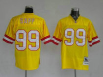 Mitchell and Ness Buccaneers -99 Warren Sapp Stitched 1996 Dark Yellow NFL Jersey Mitchell and Ness Buccaneers -99 Warren Sapp Stitched 1996 Dark Yellow NFL Jersey