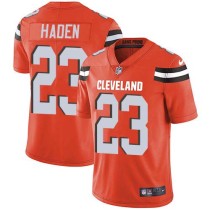 Nike Browns -23 Joe Haden Orange Alternate Stitched NFL Vapor Untouchable Limited Jersey Nike Browns -23 Joe Haden Orange Alternate Stitched NFL Vapor Untouchable Limited Jersey