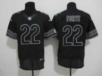 Nike Bears -22 Matt Forte Black Shadow Stitched NFL Elite Jersey Nike Bears -22 Matt Forte Black Shadow Stitched NFL Elite Jersey